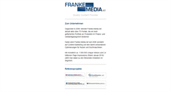 Desktop Screenshot of franke-media.net